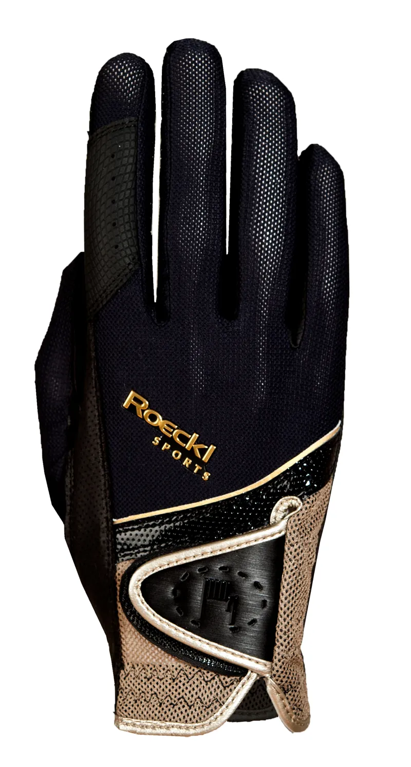 Roeckl Madrid Gloves Black/Gold
